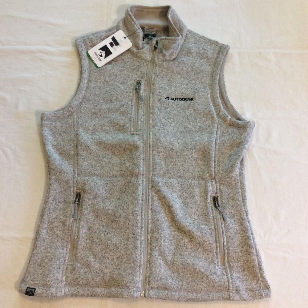Storm Creek Overachiever Vest Women's Large Grey Hiking Camping Outdoor Gorpcore
